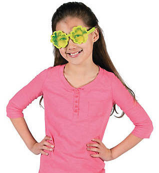 Kids Flower Sunglasses 12 PACK Mixed Colors Premium Quality Ages 3-9 | 392