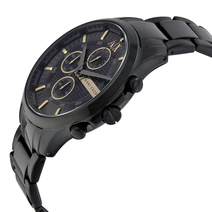 Armani Exchange Hampton Chrono All Black Multifunction Watch - AX2164