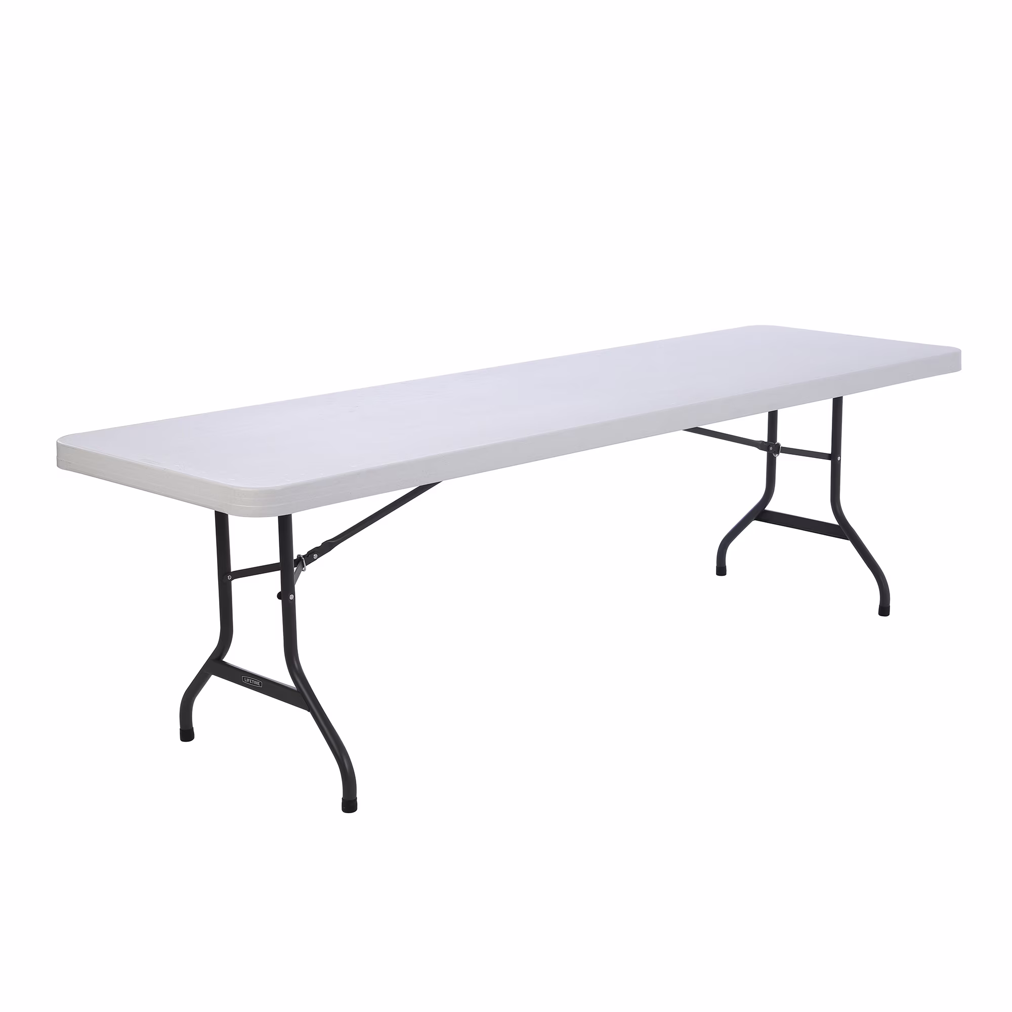 Lifetime 8-Foot Commercial Grade Folding Table, White Granite (22980)