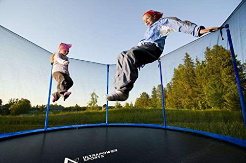 ULTRAPOWER SPORTS Protezione per Bordo di Tappeto Elastico & Rete di Sicurezza per Trampolino con 244 305 366 397cm Resistente a Raggi UV e Strappo : Amazon.it: Sport e tempo libero