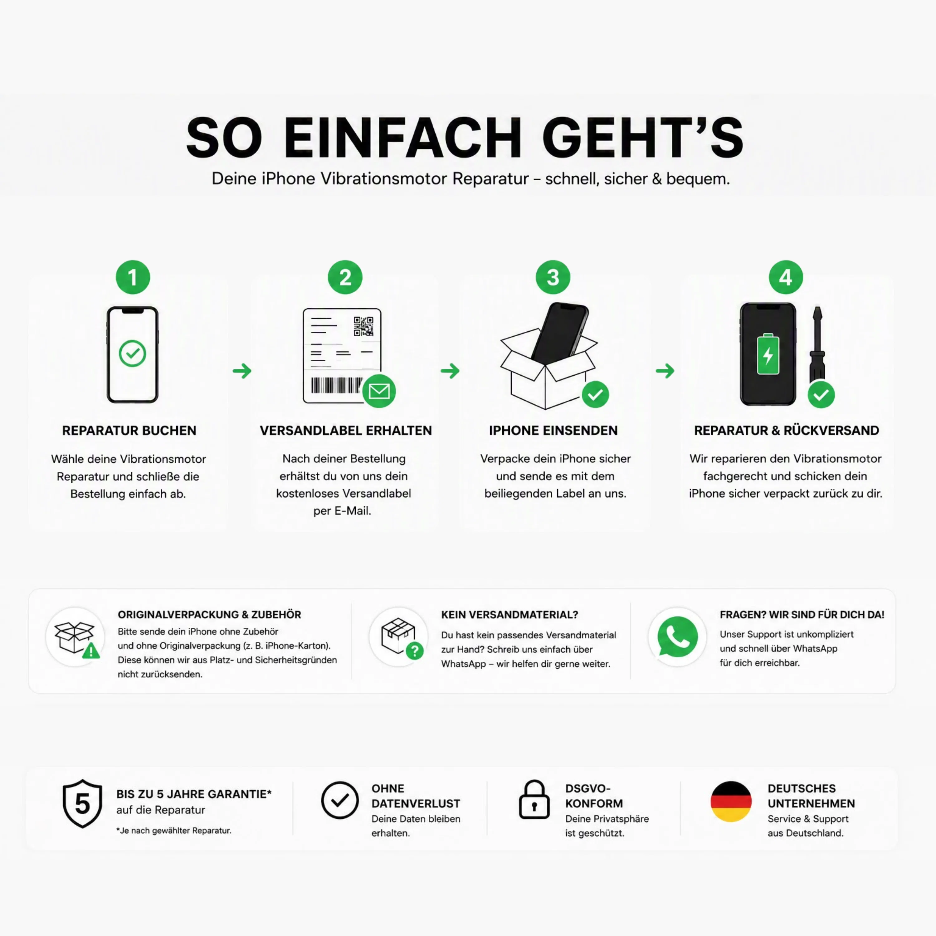 iPhone Vibration Reparatur