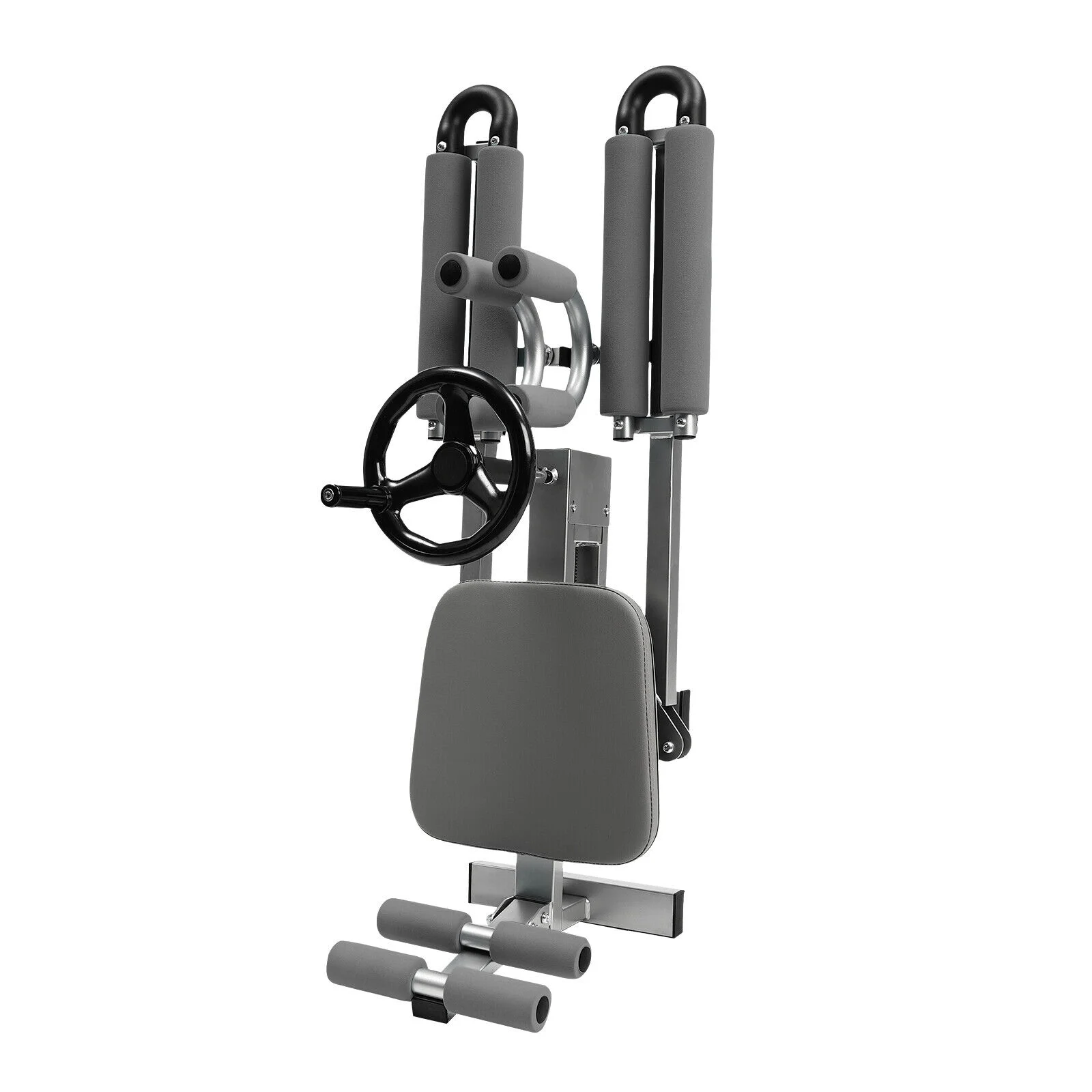 Dispositivo profesional de estiramiento de piernas con capacidad de carga de 150 kg, equipo robusto para el hogar y el gimnasio.