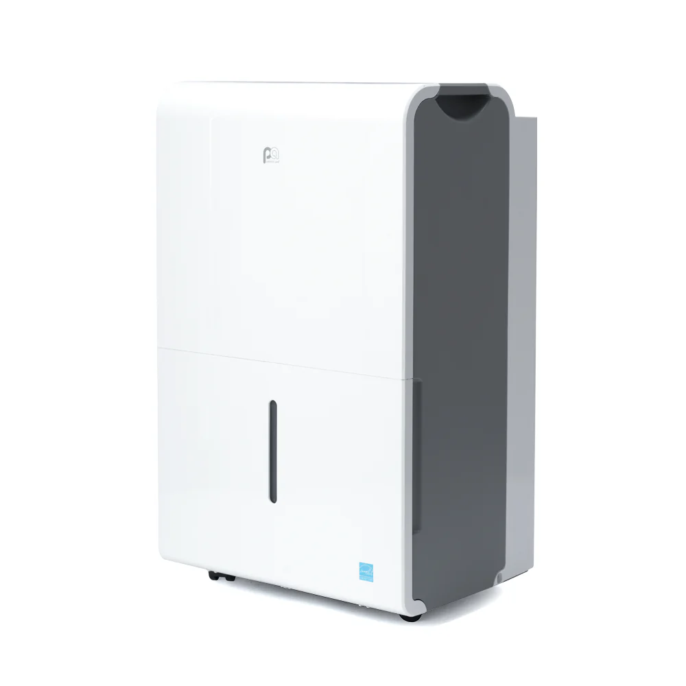 2025 Deshumidificador ENERGY STAR de 50 pintas con drenaje continuo y funcionamiento ultra silencioso – ideal para grandes espacios y sótanos