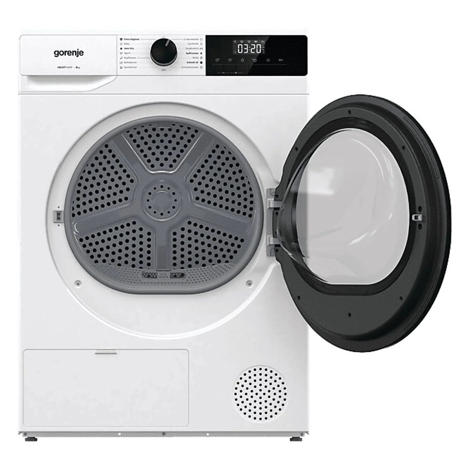 2025 Secadora de bomba de calor GORENJE DHNE 93/DE 9 kg A+++ blanco