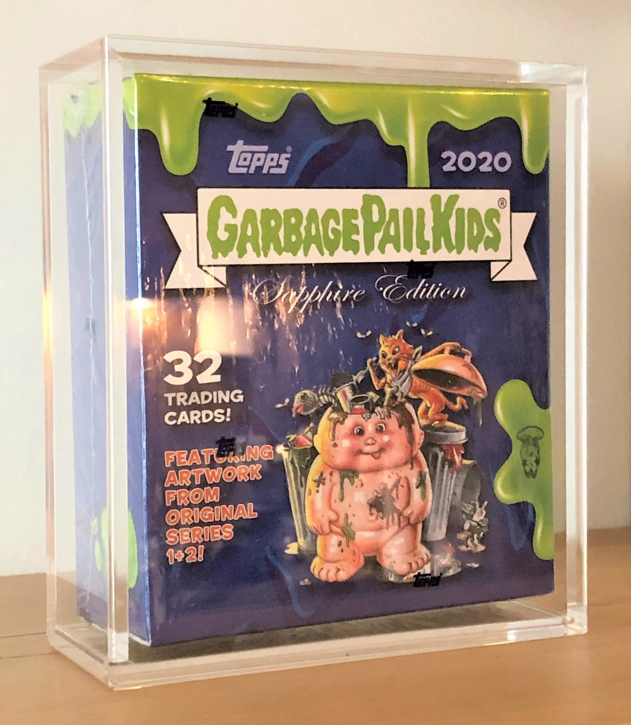 Acrylic Protective Box For Topps Garbage Pail Kids Sapphire 2020 box