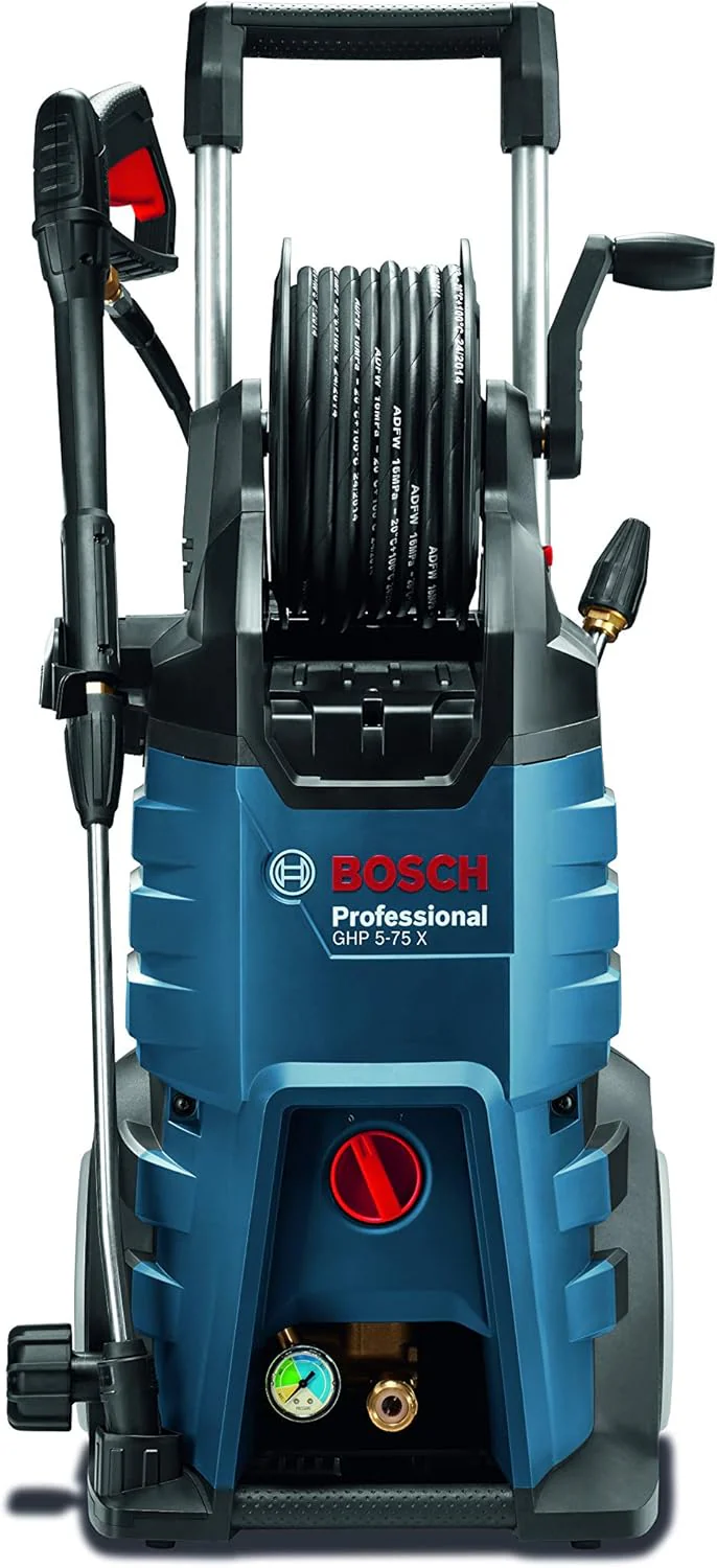Idropulitrice Bosch Professional GHP 5-75 X (pressione max. 185 bar, 2.600 Watt, incl. pistola Bosch, ugello rotante, lancia regolabile 3-in-1)