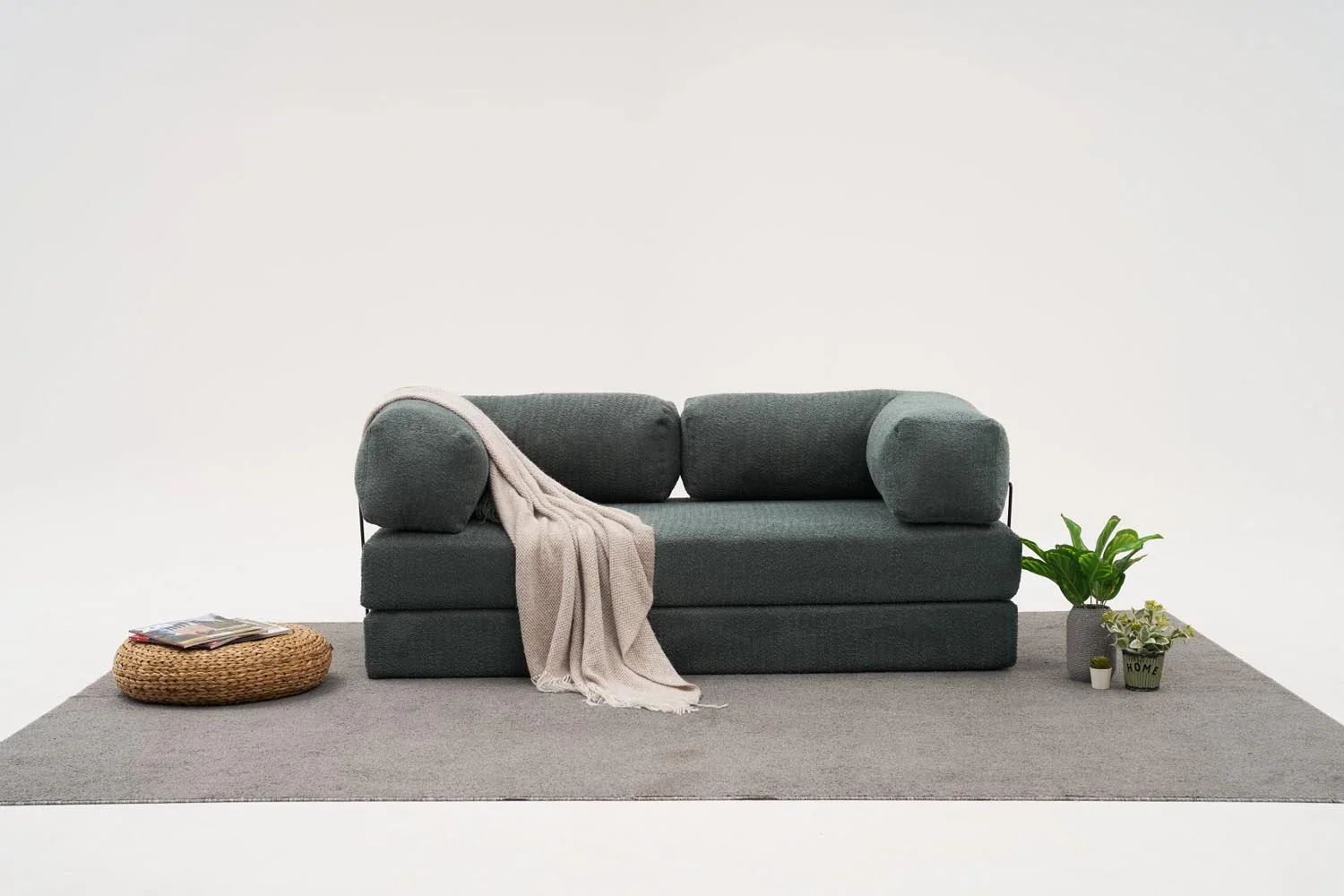Comfort 3er Sofa - Gr��n