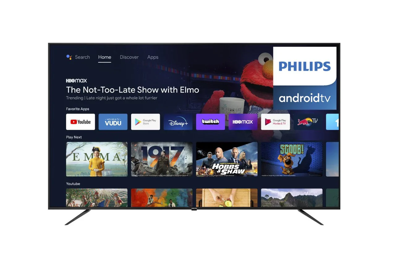 Téléviseur Philips 75'' 4K Google TV (75PUL7552) - Les soldes du printemps -
