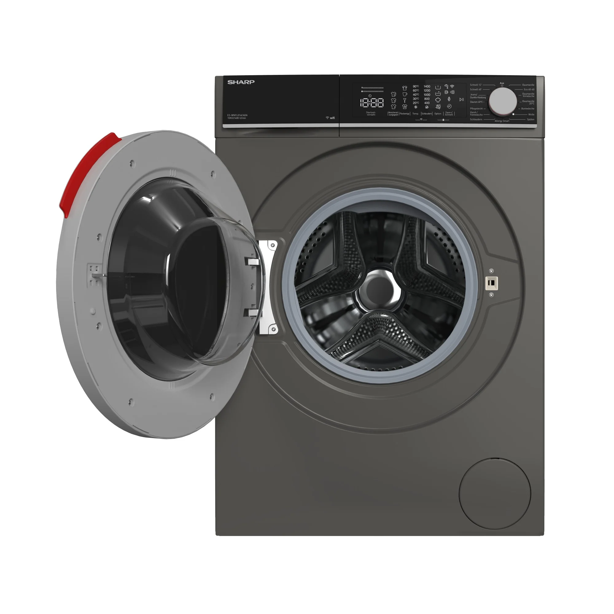 Sharp Waschmaschine 10kg ES-WNFL014CADA-CH, WiFi, A-Klasse
