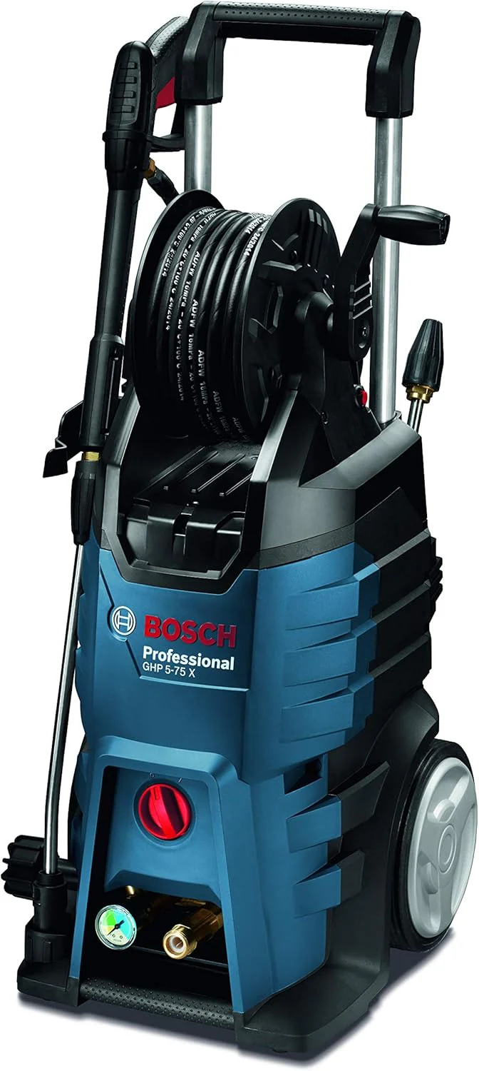Idropulitrice Bosch Professional GHP 5-75 X (pressione max. 185 bar, 2.600 Watt, incl. pistola Bosch, ugello rotante, lancia regolabile 3-in-1)