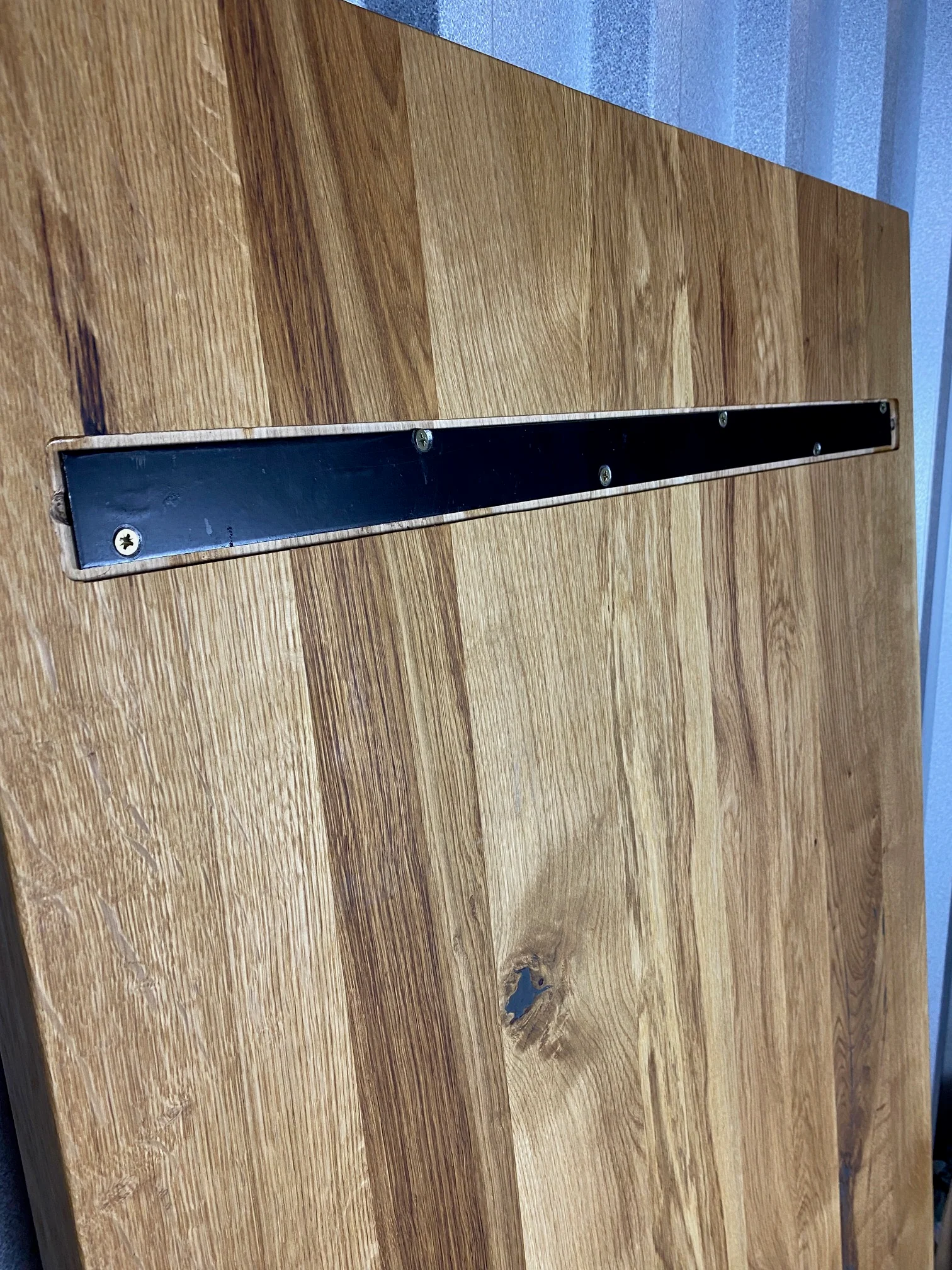 Serie MAXIM | Baumkantentisch - nur Tischplatte ohne Gestell - Eiche - versch. Gren und Farben | Lnge: 160 - 300 cm | Breite: 90 -100 cm