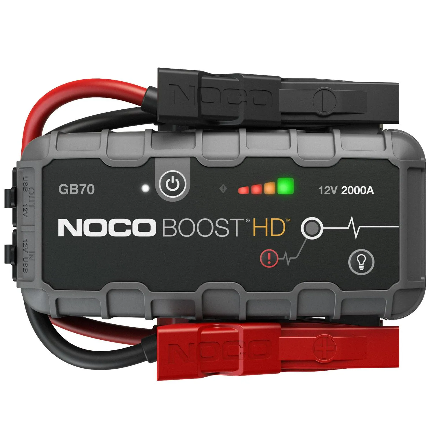 NOCO Boost HD GB70 2000A 12V UltraSafe draagbare lithium startbooster