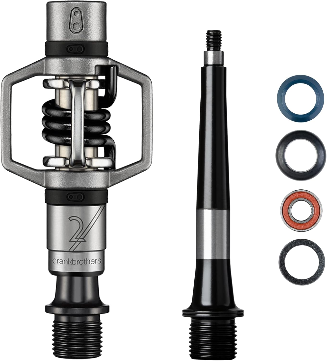Crankbrothers Eggbeater 11 Titanium Road Bike Pedals, Gold, Lightweight, Unisex Adult