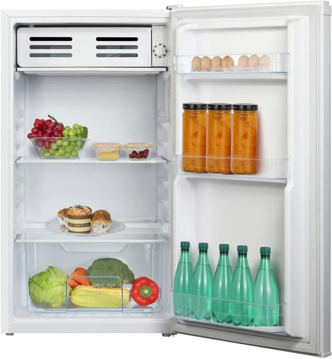 GEDTECH nevera de mesa 85L GTOP93WH blanca, compacta