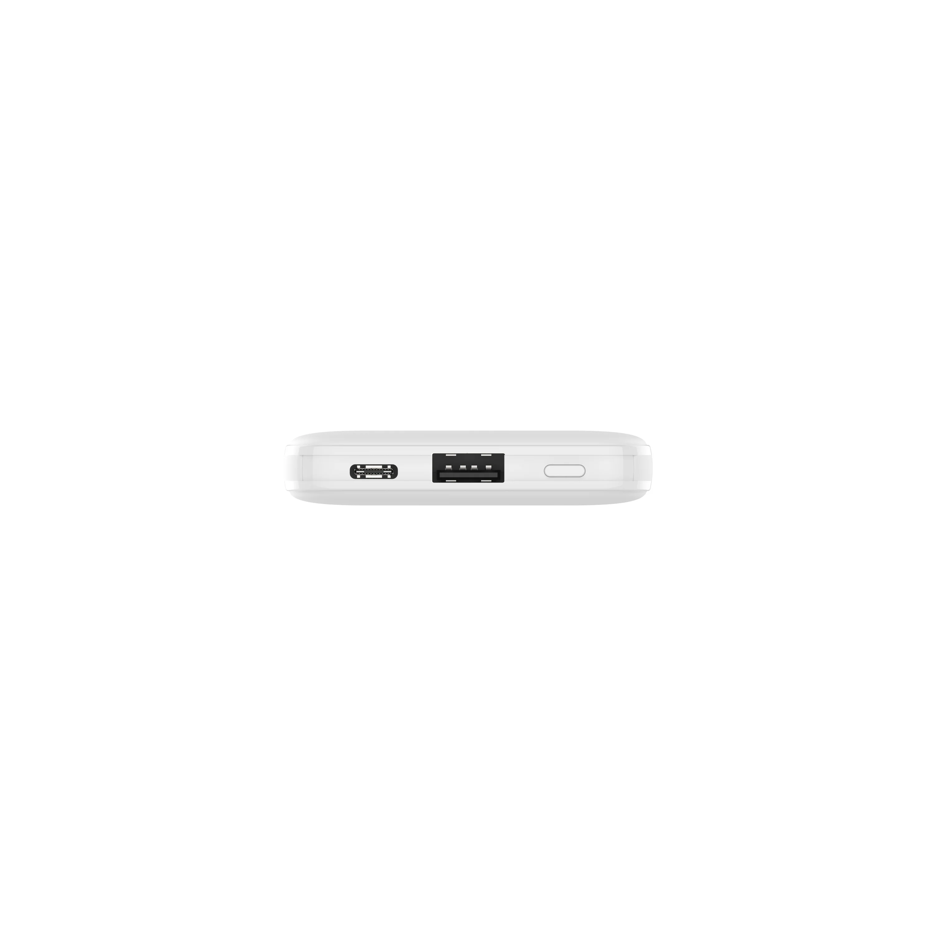 Powerbank mit integriertem USB-C & Lightning Kabel  5000 mAh �C Zusatzakku mit USB-A/USB-C Anschluss