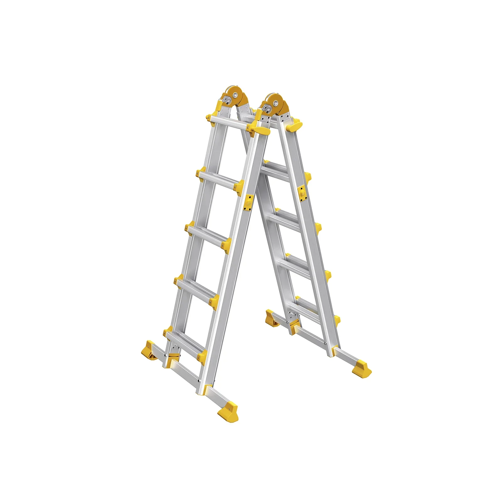2025 Escalera de aluminio – Escalera ligera y resistente de aluminio para un uso versátil