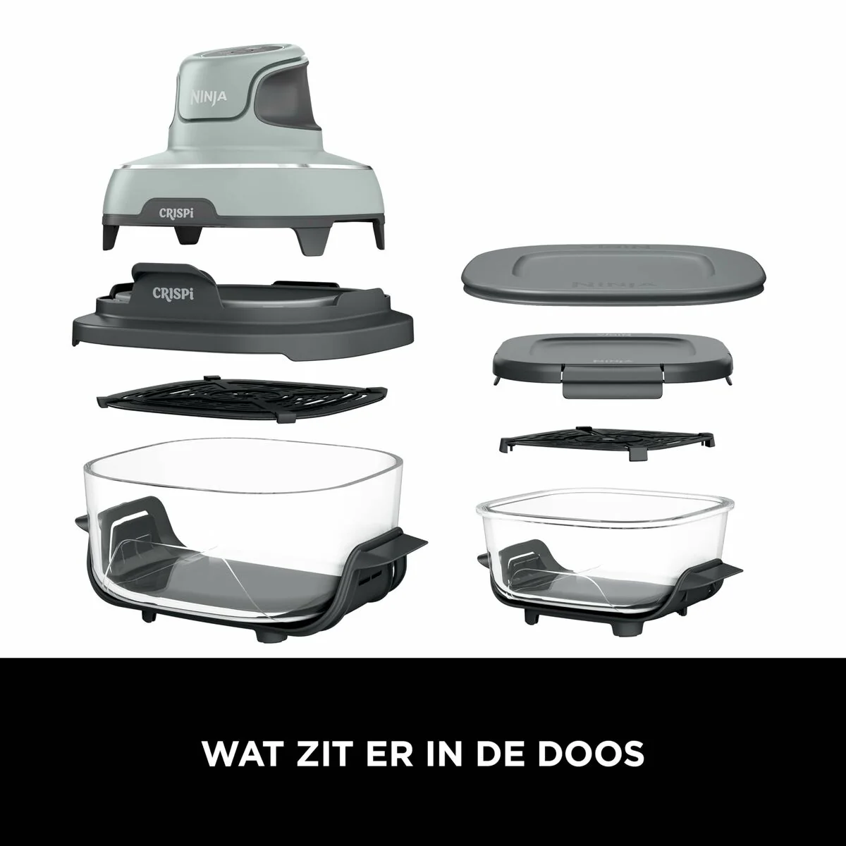 Luftfritös NINJA CRISPI Grön 1700 W 3,8 L