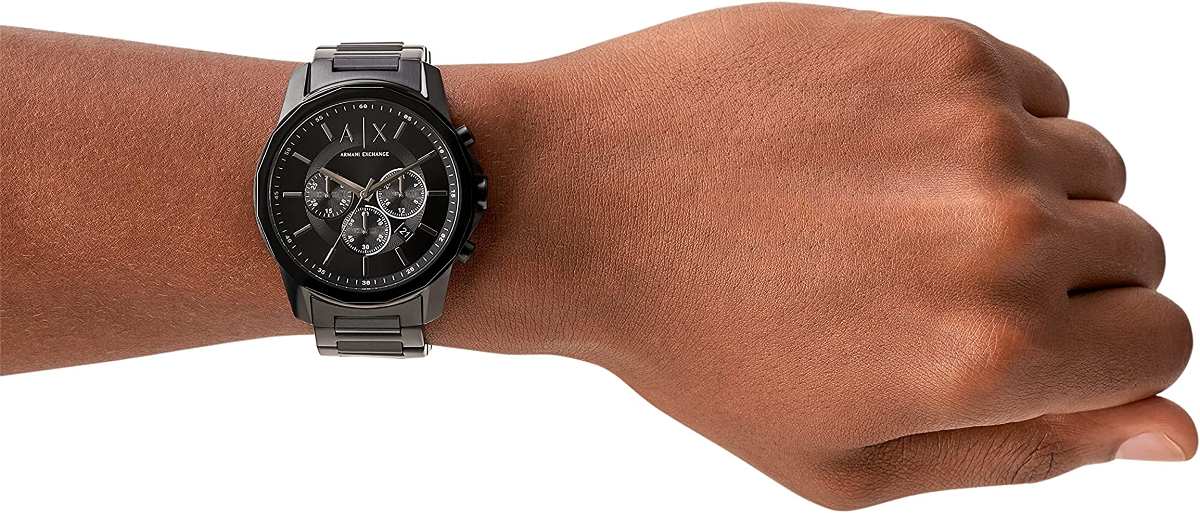 Armani Exchange Banks Chronograph Black Men's Watch - AX1722