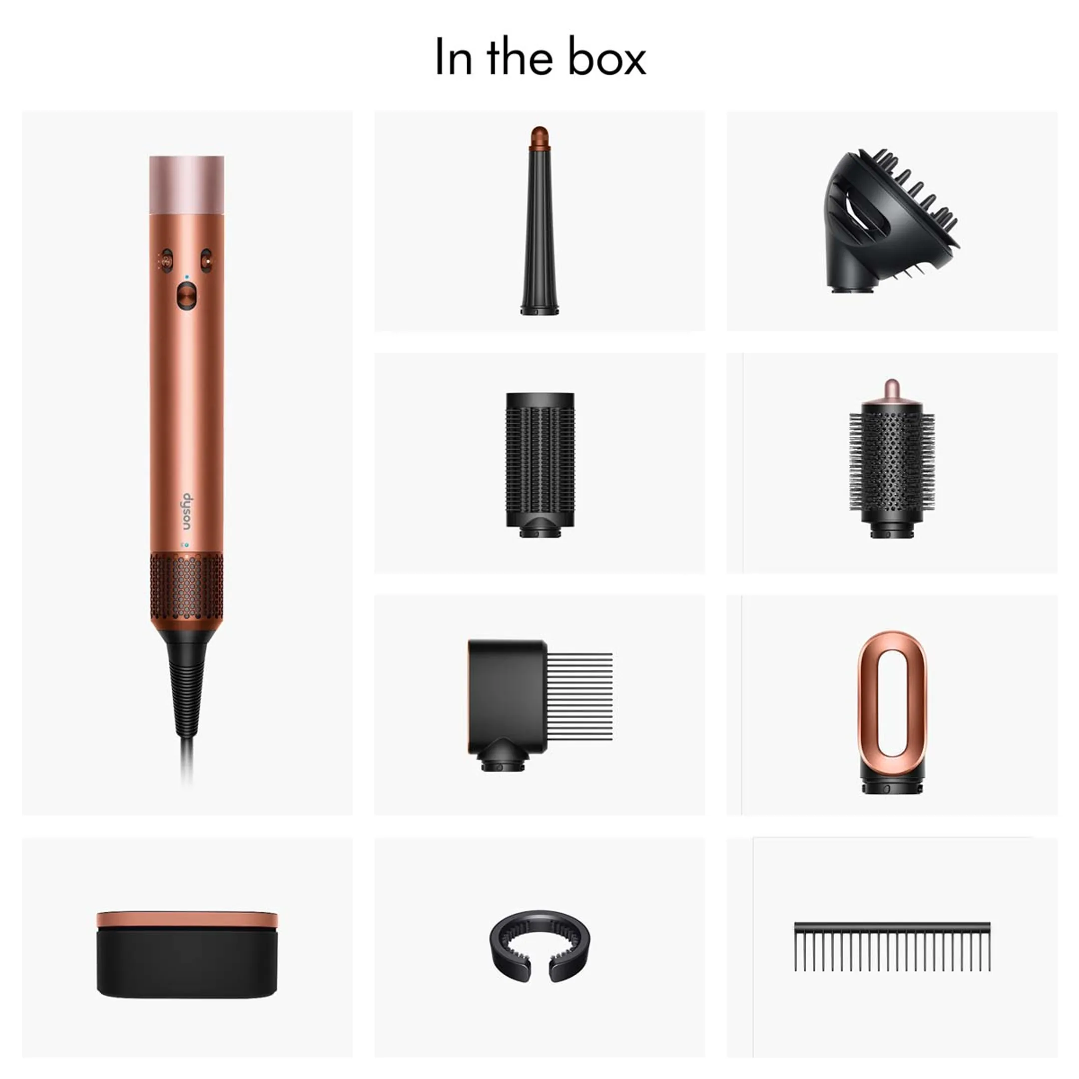 Dyson Airwrap i.d. Curly+Coily Amber Silk