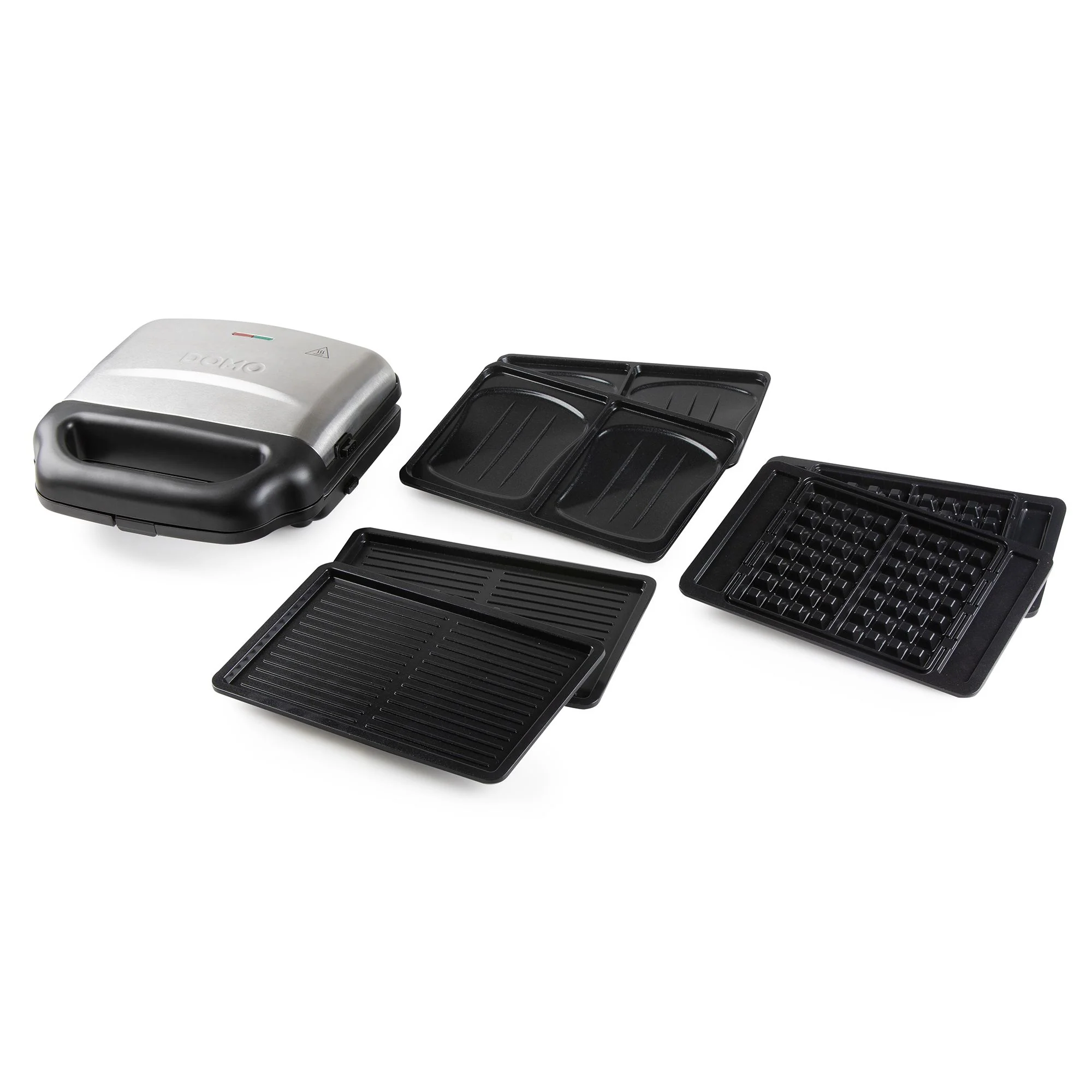 Domo Kontaktgrill 3-in-1, Sandwich-Waffel-Grill, DO9290C