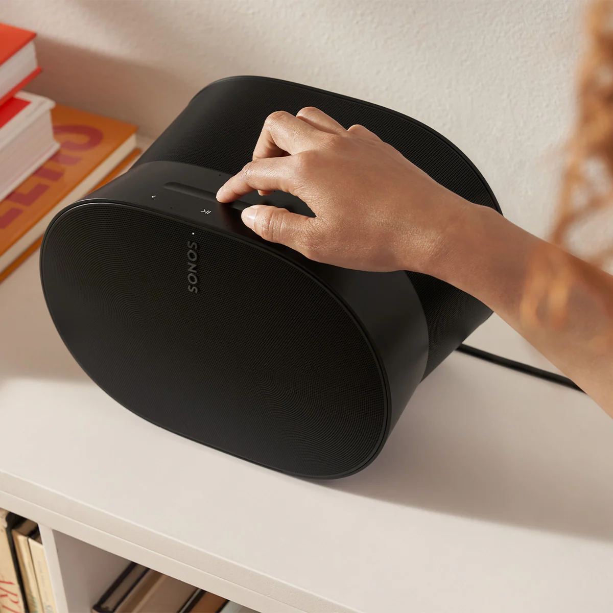 2025 Definitieve Sonos Immersieve Set met Arc Ultra Soundbar, Subwoofer Sub 4 en Paar Era 300 Draadloze Luidsprekers (Zwart)
