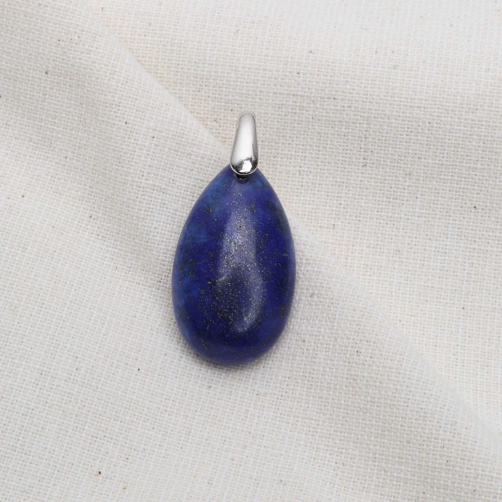 Lapis Lazuli Hanger - Druppel - Edelsteenhanger - Wijsheid