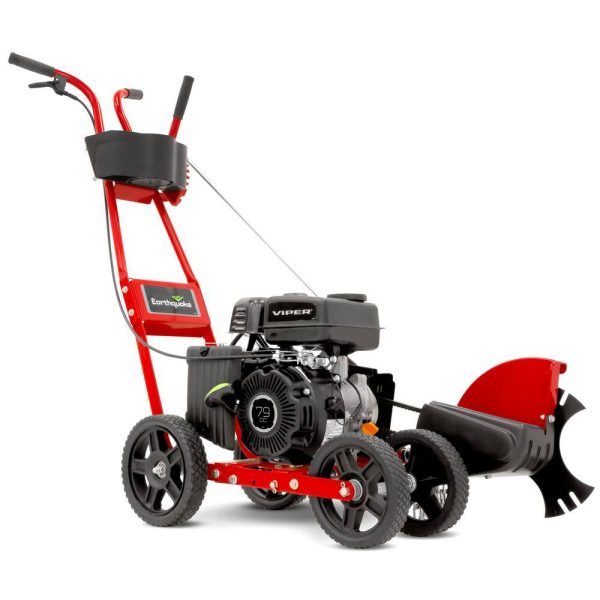 41273 9 in. Tri-Tip Blade 79 cc Viper Engine Gas Lawn and Landscape Edger with 4-Wheel Design and Multi-Position Pivot Head