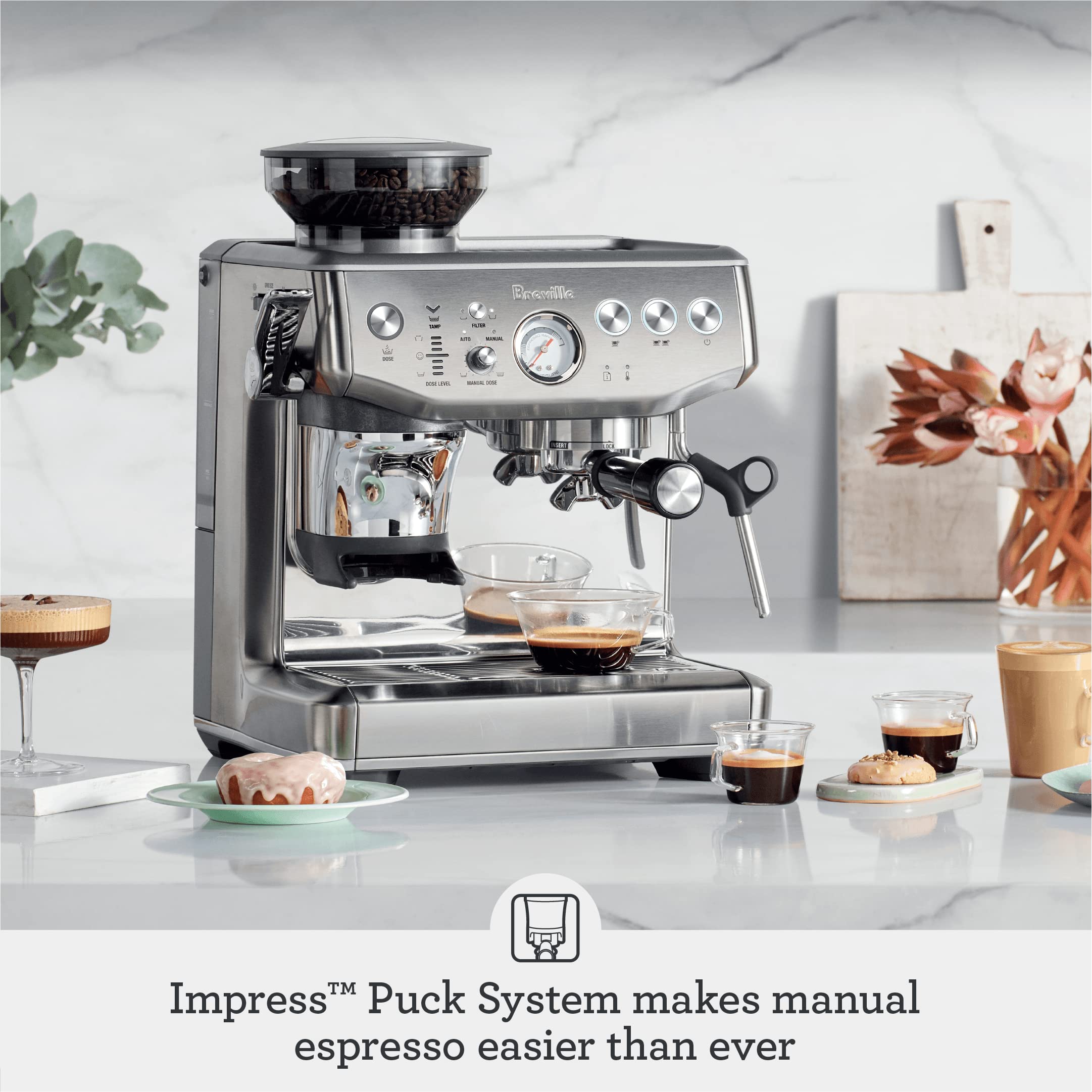 Breville Expressu00ae Espresso Stainless BES876BSS
