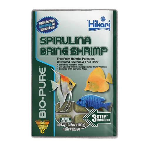 Bio-Pure Spirulina Brine Shrimp - 3.5 oz.