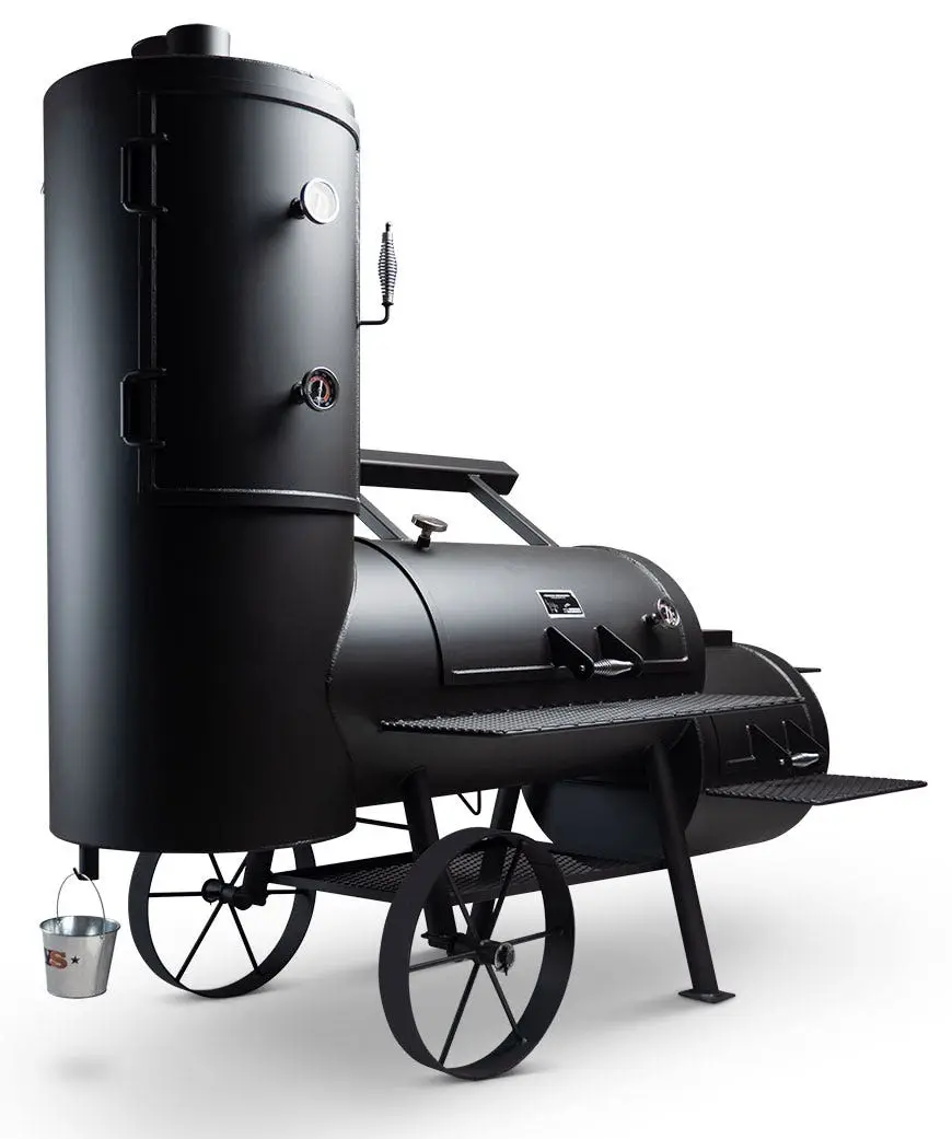 2026 Ahumador Offset Yoder Smokers 24" Durango | Multifuncional para barbacoa al aire libre