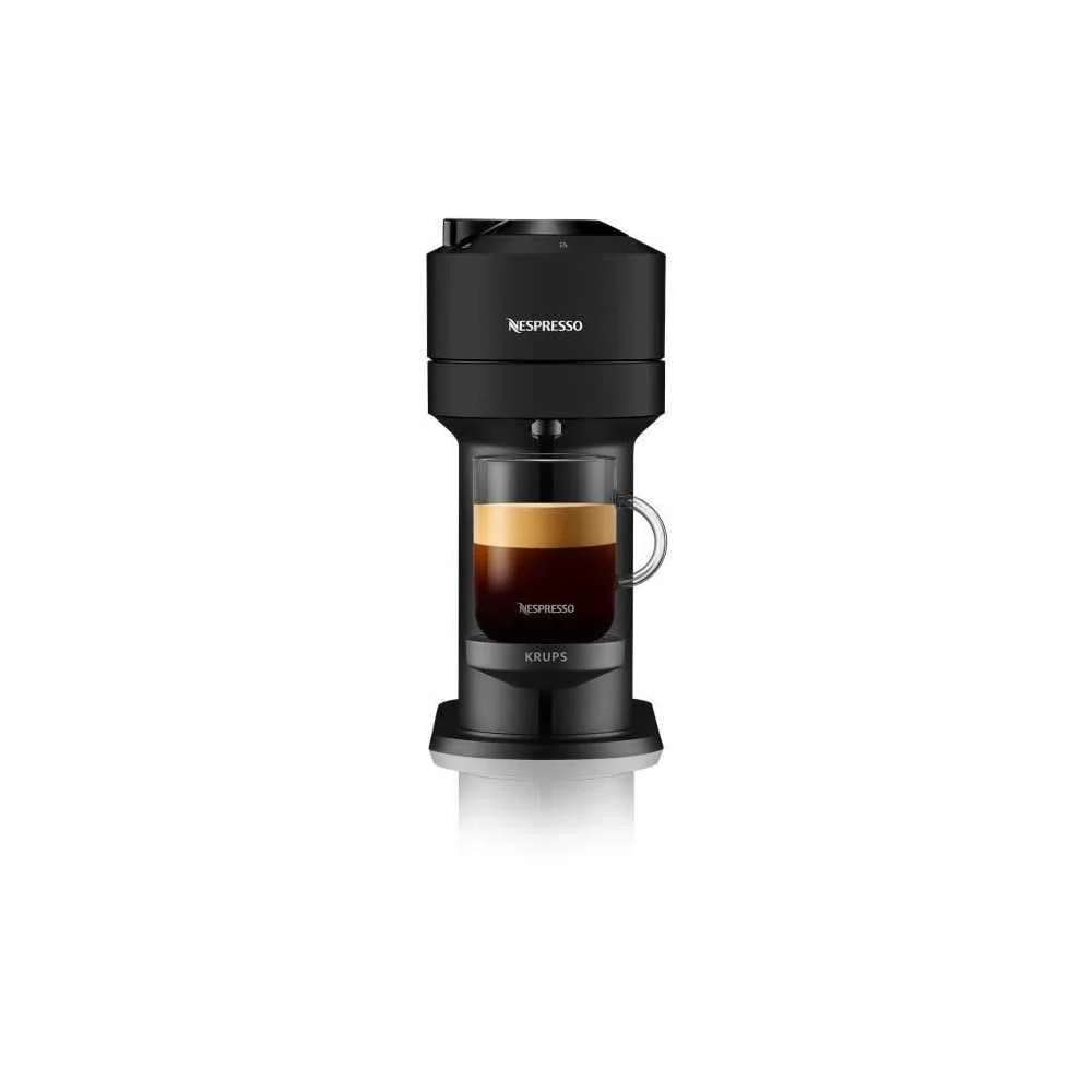 2025 Krups Nespresso Cafetera Vertuo Next de cápsulas, 5 tamaños de tazas, Negro YY4606FD