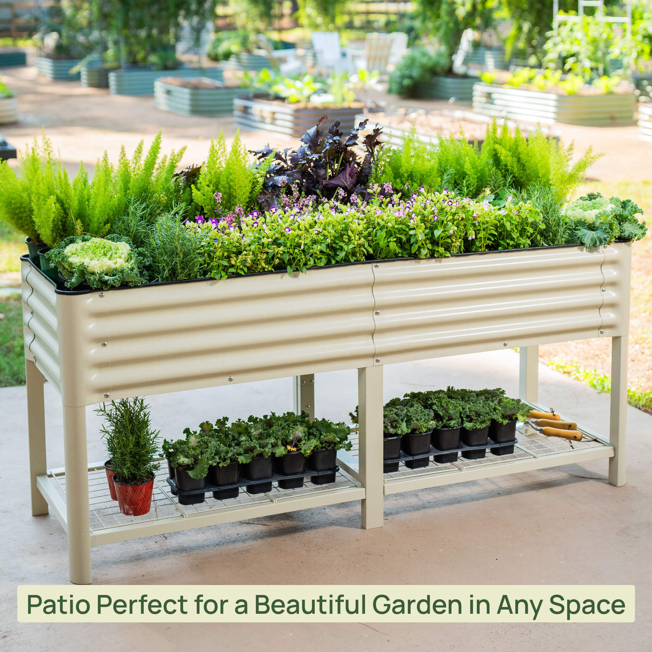 2025 Jardinera elevada – Serie V 2' x 6'