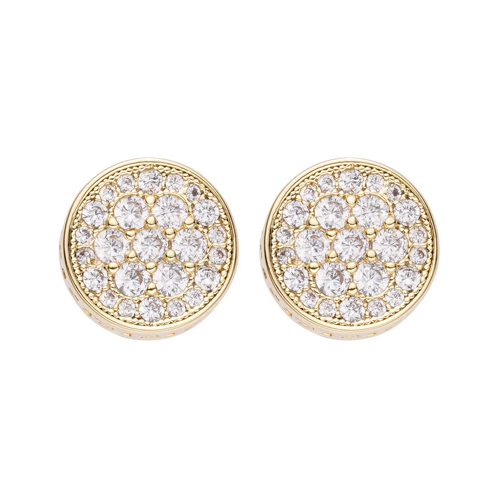 Big Daddy Cluster Iced Out Diamond Earring