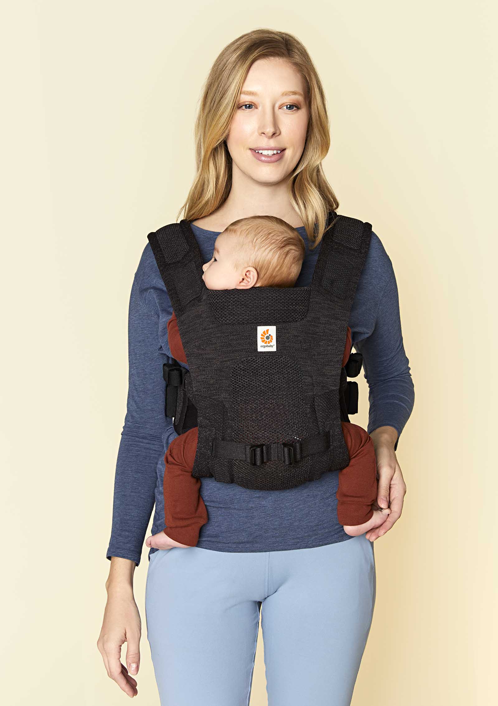 2025 Portabebés « Aerloom » Negro Carbón