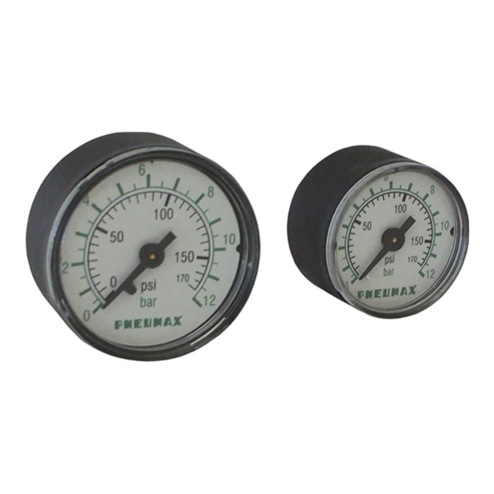 Pneumax SS17070A.B 316 S/S Gauge 40mm 0-12 Bar