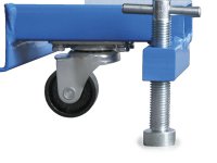 Sollevatore idraulico per moto Fervi S008/M con pompa a pedale, 2500mm