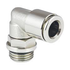 Pneumax 6mm - G1/4 Metal Male Swivel Elbow