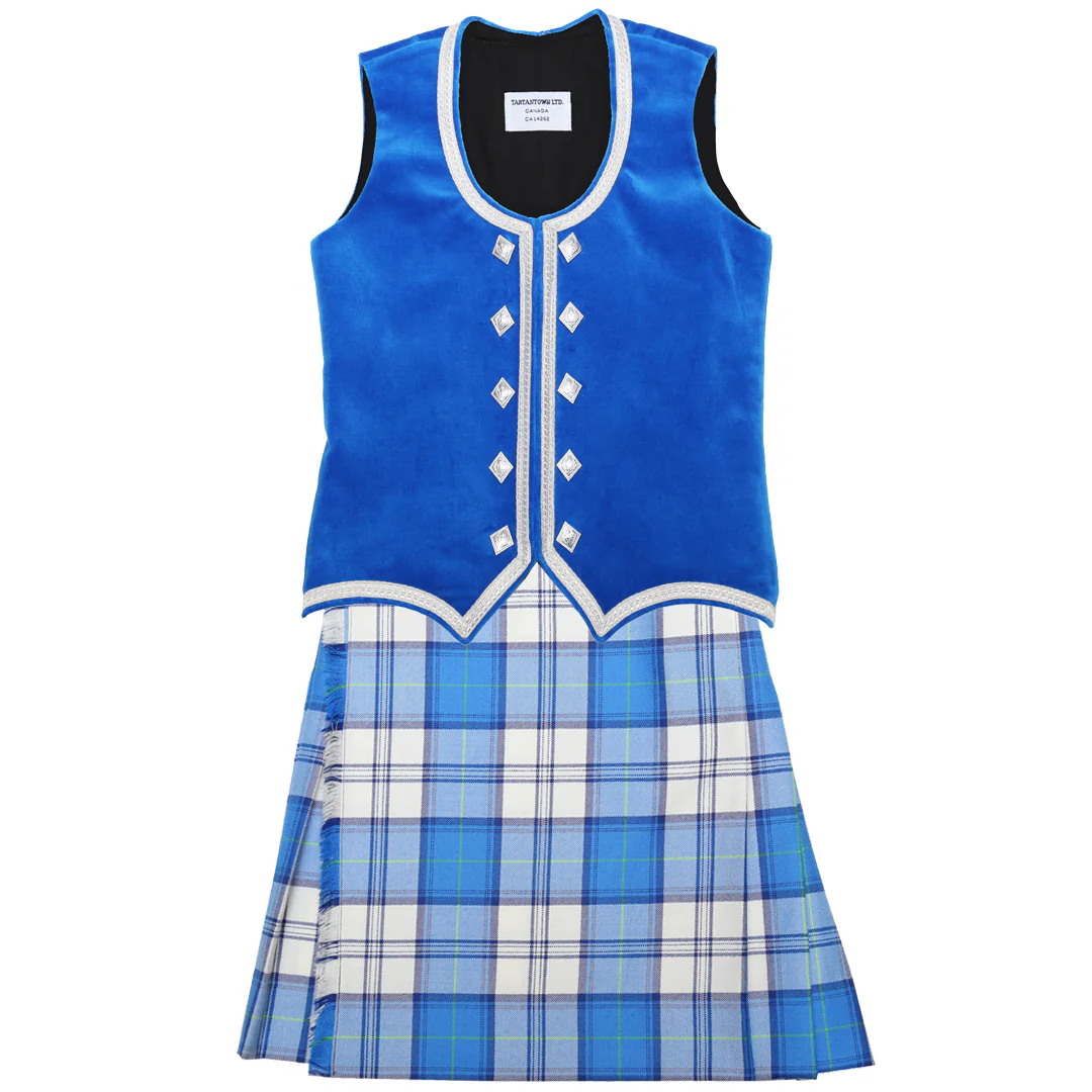 Tartan - Dress Blue Menzies Variation