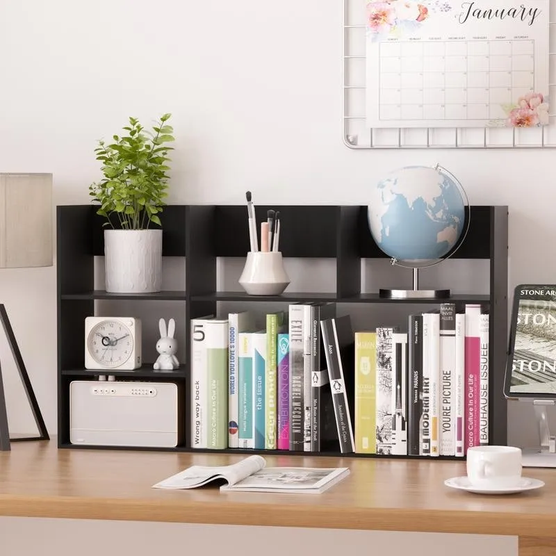 Versatile Multi-Unit Desk Organizer and Storage Rack for Office, Home, and Bathroom