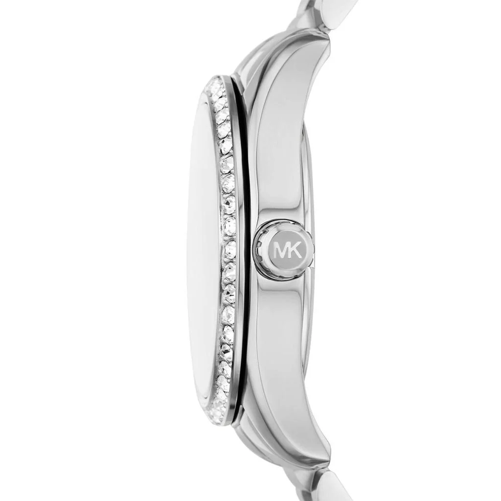 Michael Kors Lexington Pavé Silver-Tone Women's Watch - MK7445