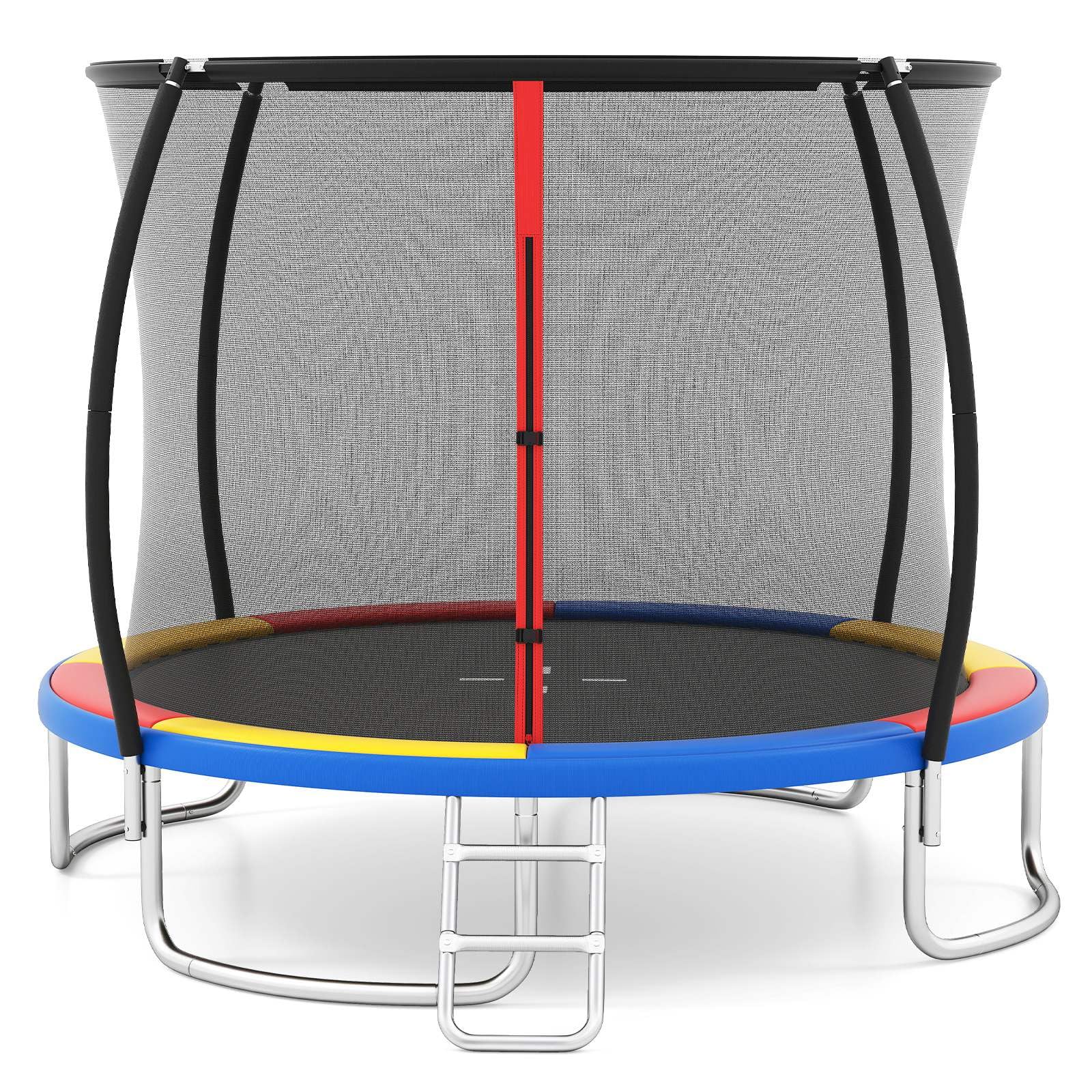 Heavy Duty Recreational Trampoline with Safety Enclosure Net