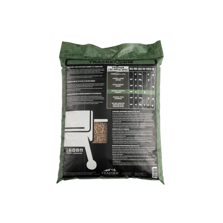 Pellets De Madera De Algarrobo Para Barbacoa Traeger