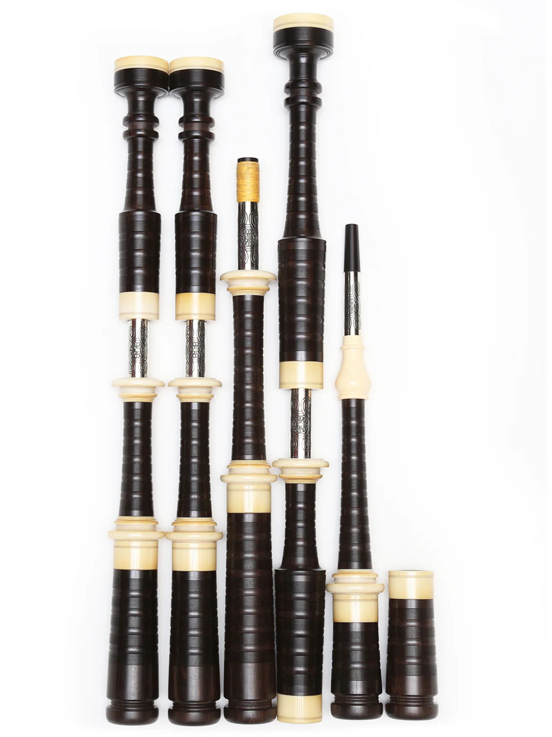 David Naill Vintage Bagpipes - #3 Engraved