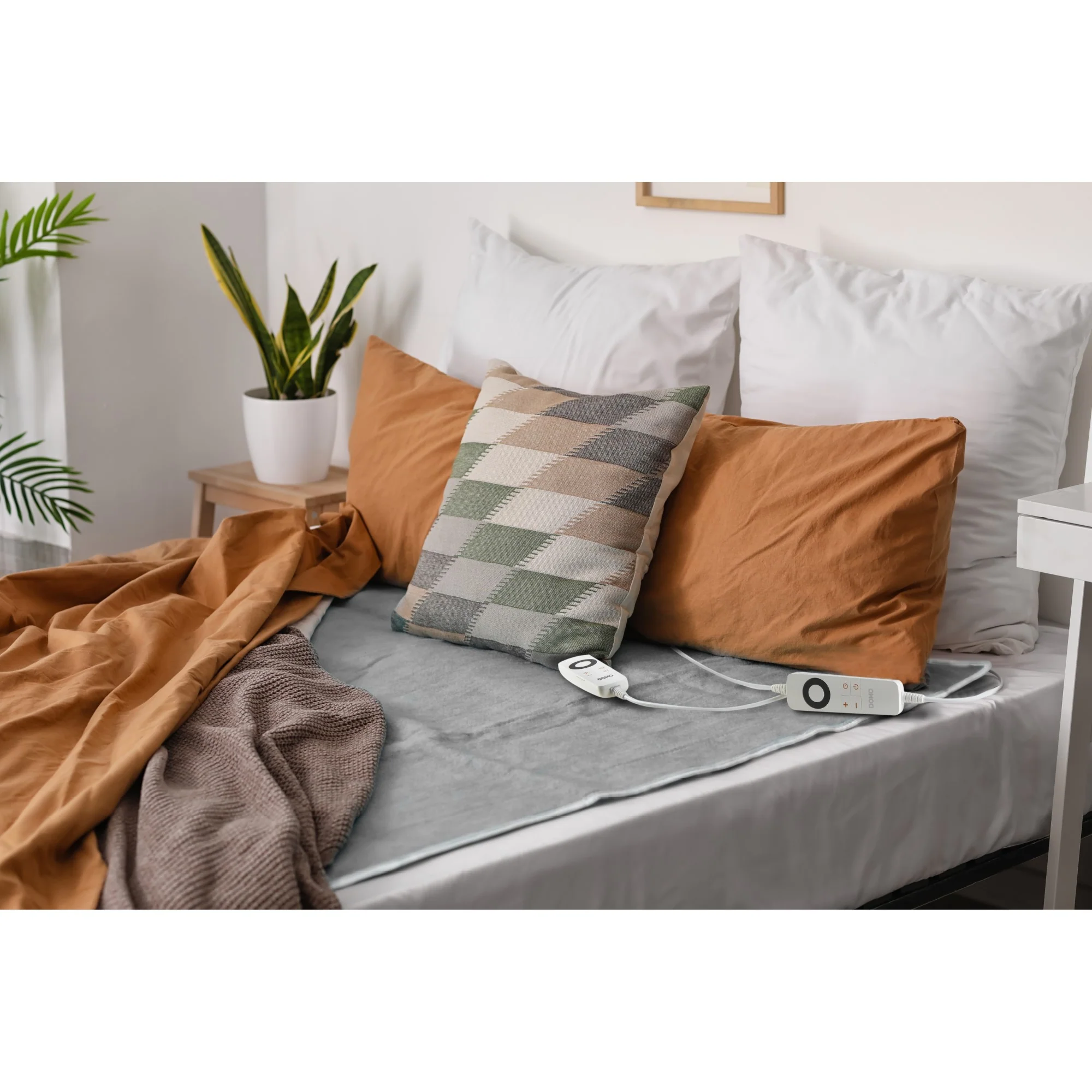 Domo Wärmeunterbett DO642ED, 140 x 160cm, grau