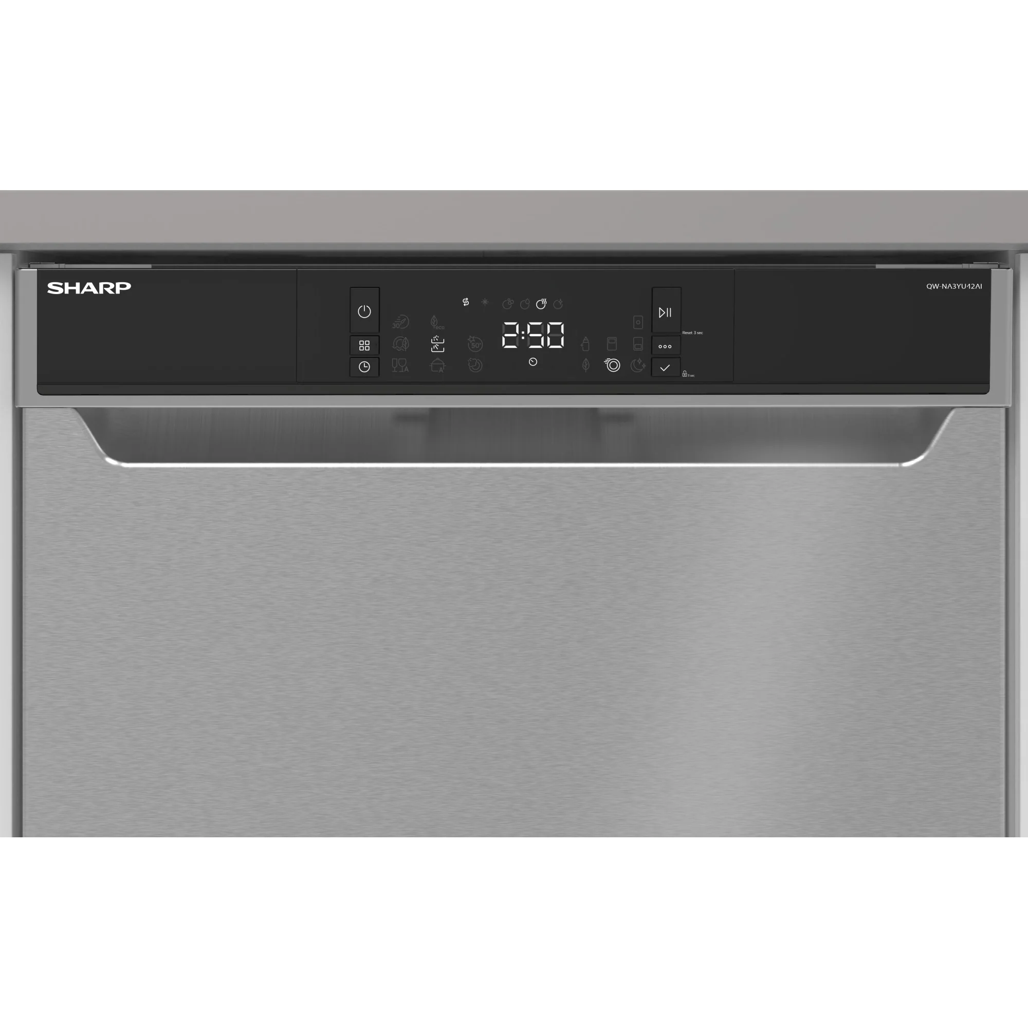 Sharp Geschirrspüler Unterbau QW-NA3YU42AI-CH, 60cm, A-Klasse