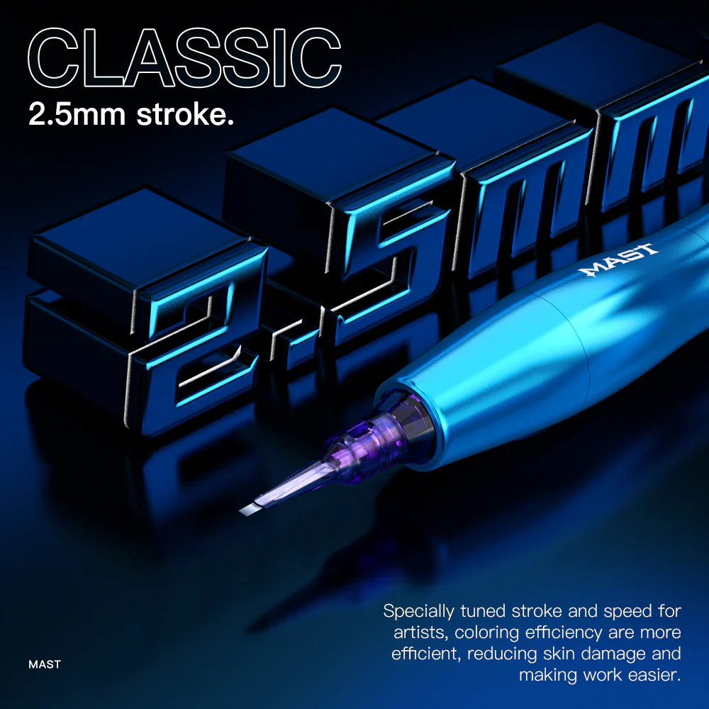 Mast P20 Máquina Inalámbrica para Belleza Permanente con Recorrido de 2.5MM