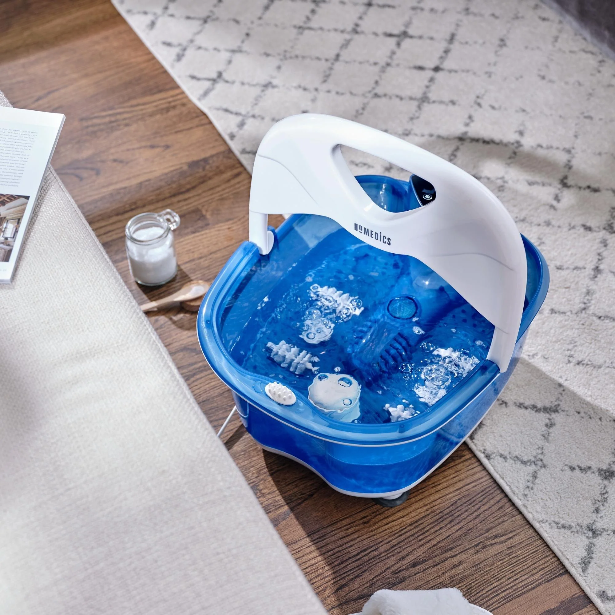 2025 Salt-N-Soak Pro Baño de Pies con Calefacción Boost