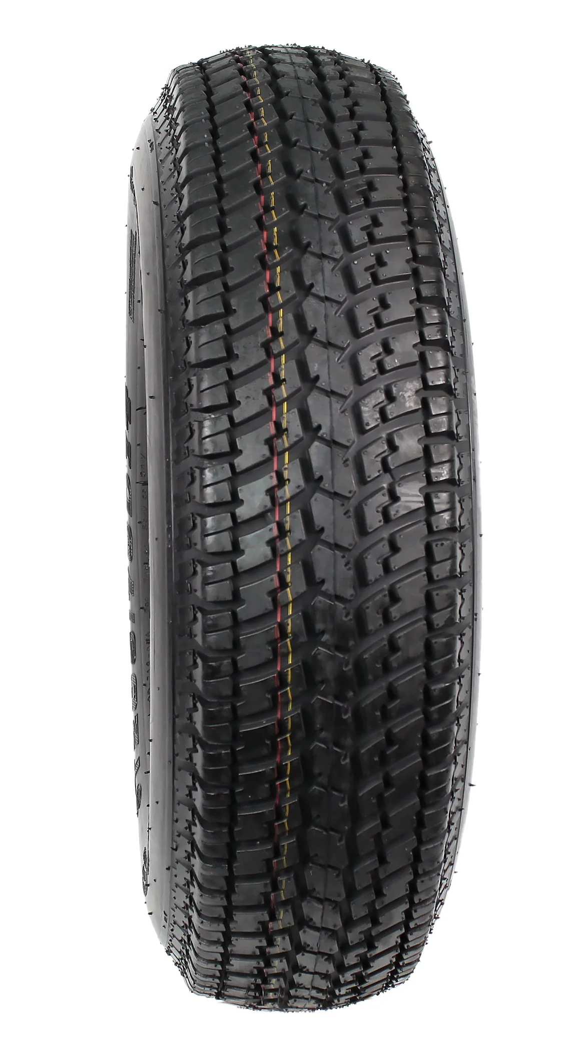 Neumático para remolque montado en llanta ST205/75D14 205/75-14 F78-14 Rueda de 5 pernos con radios galvanizados