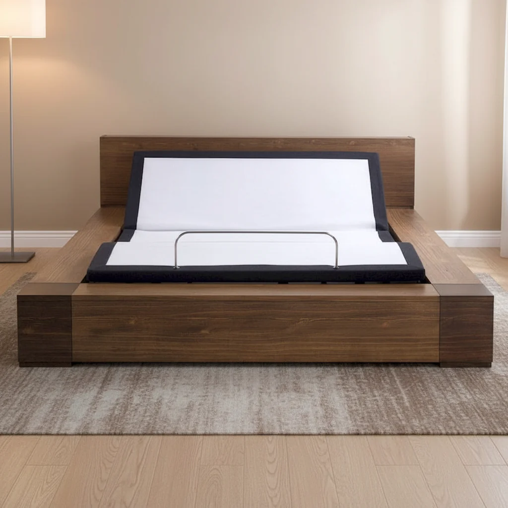 Sleep Zone Huntington 10-Inch Memory Foam Mattress with Z150 Adjustable Base Bundle