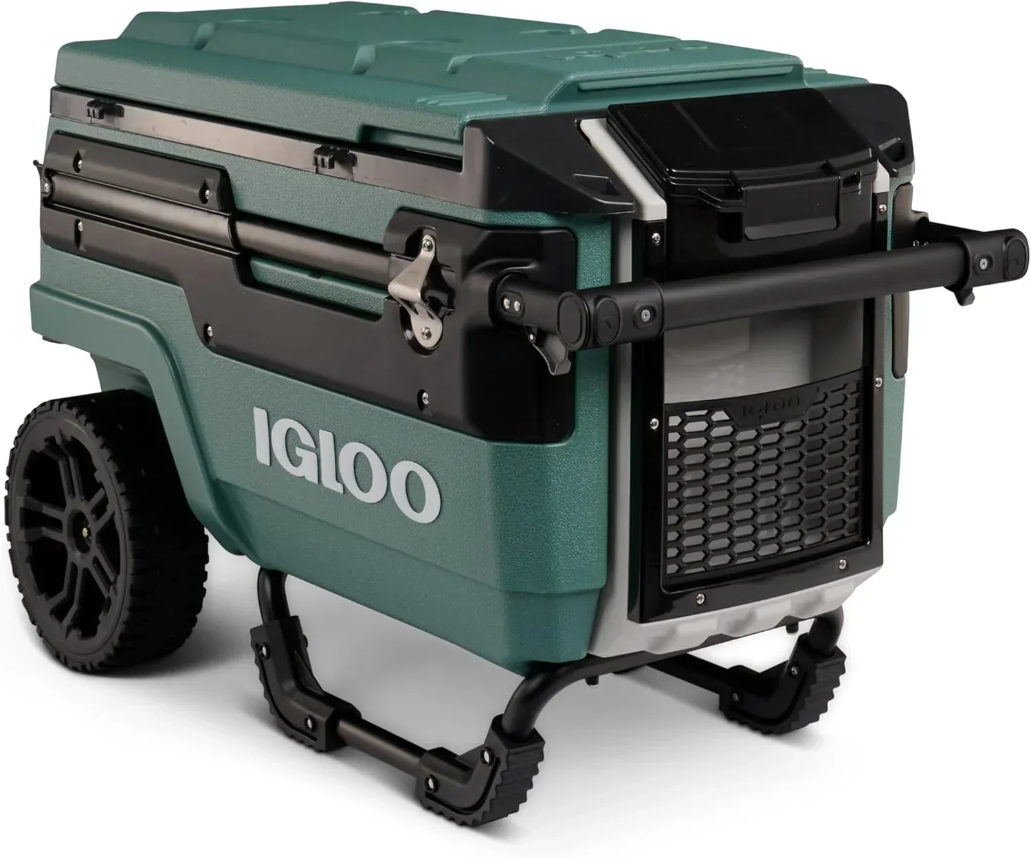 70Qt Wheeled Cooler Insulated Hard Shell Ice Chest